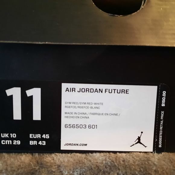 mens air jordan future size 11 main image 5